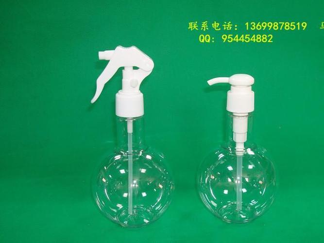 生产供应320ml塑料瓶 球形pet小老鼠喷枪瓶 高档消毒洗手液包装瓶图片